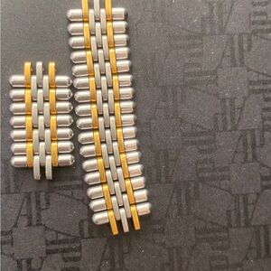 Cartier Silver and Gold Bracelet Set link